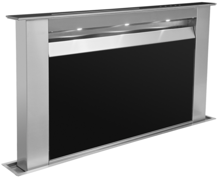 Odsávač výsuvný z pracovnej dosky MOONDRAFT 90 Inox CDB9001IC