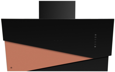 Odsávač šikmý komínový Trio Copper (CDP9001CZ)