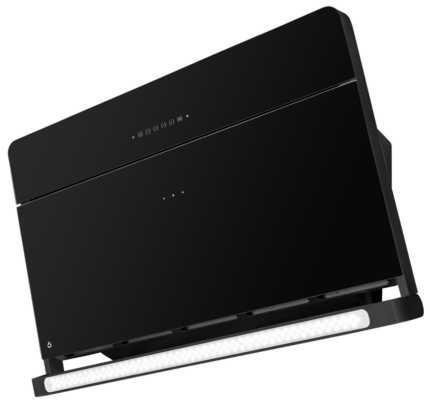 Odsávač šikmý komínový Illumia Black (CDP9002C)