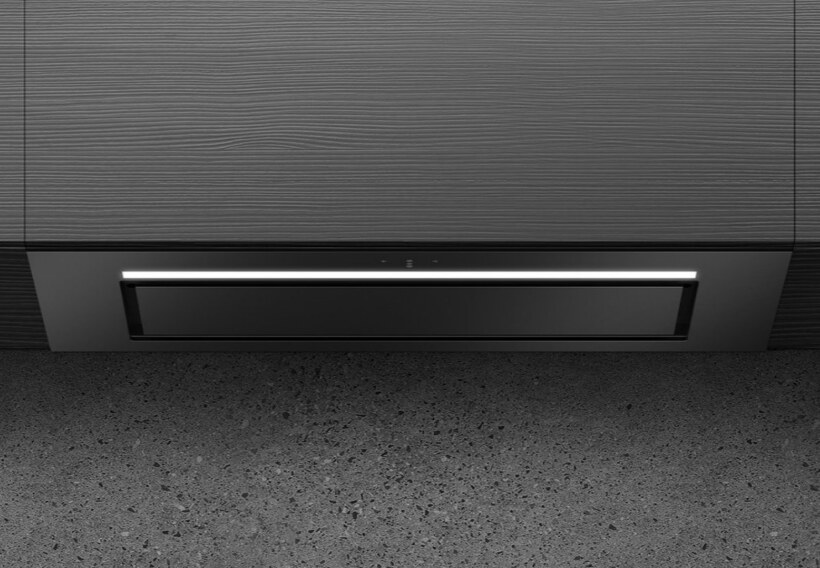 Odsávač vstavaný do skrinky Aura 74 Black (CDZ7401C)