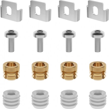 Príchytky pre spodnú montáž