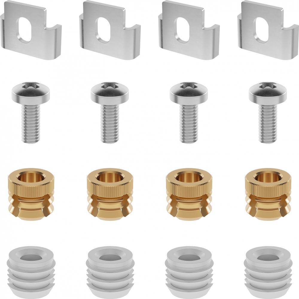 Príchytky pre spodnú montáž