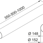 Franke Okrúhle potrubie Ø 150 – Obrázok 2