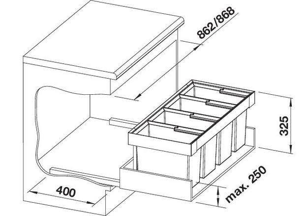 BLANCO FLEXON II LOW 90/4 – Obrázok 4