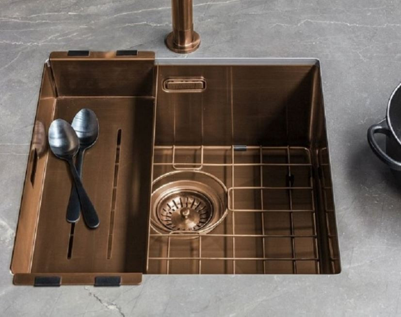 Reginox SET Miami 500 Copper + batéria Crystal + príslušenstvo Copper – Obrázok 16