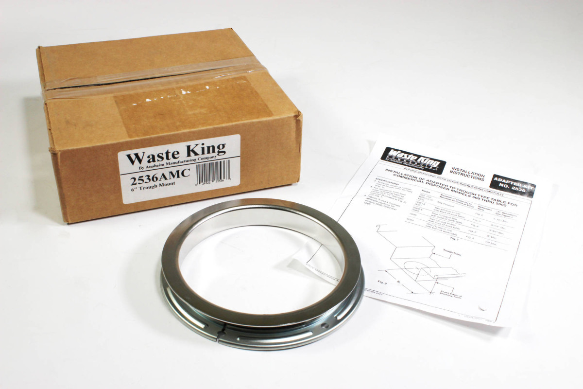 Waste King Príruba kombinovaná - pripojenie drviča 750-1500 na otvor 15 cm – Obrázok 2