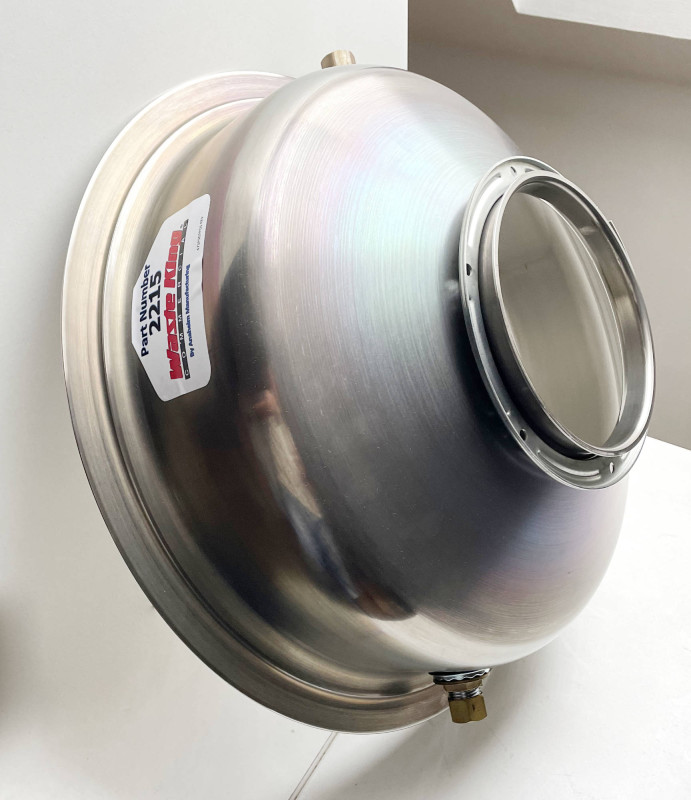 Waste King Misa oplachová 38 cm, 2 trysky, WKC 2215 – pripojenie drviča Waste King 750-10000 – Obrázok 5