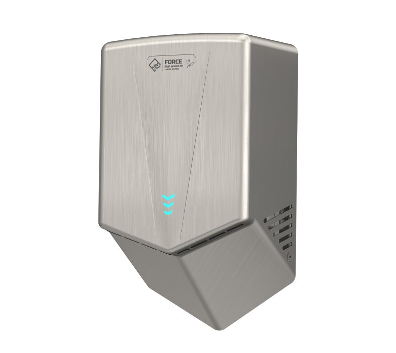 Jet Dryer FORCE Kefovaný nerez – Obrázok 3