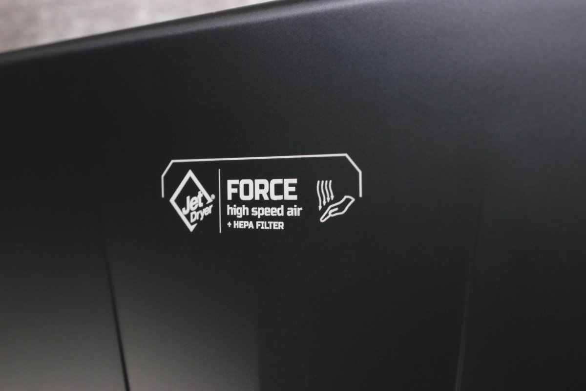 Jet Dryer FORCE Kefovaný nerez – Obrázok 28