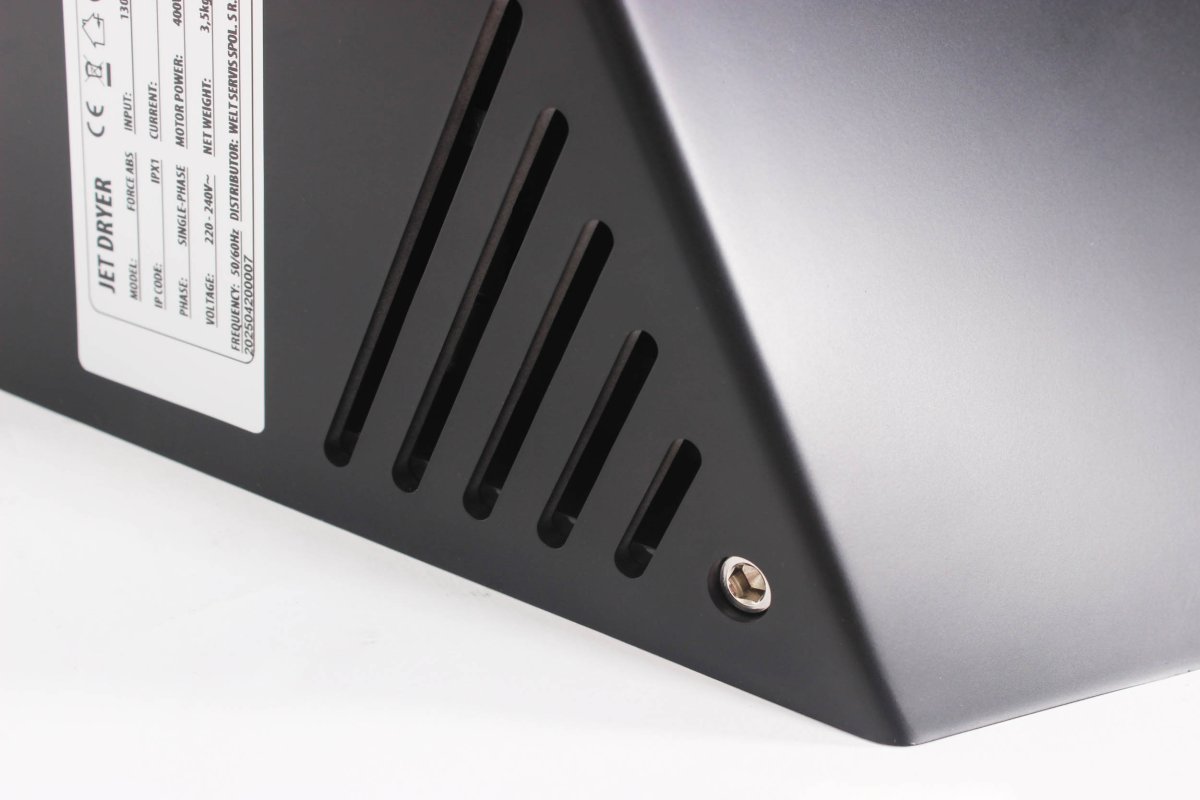 Jet Dryer FORCE Kefovaný nerez – Obrázok 61