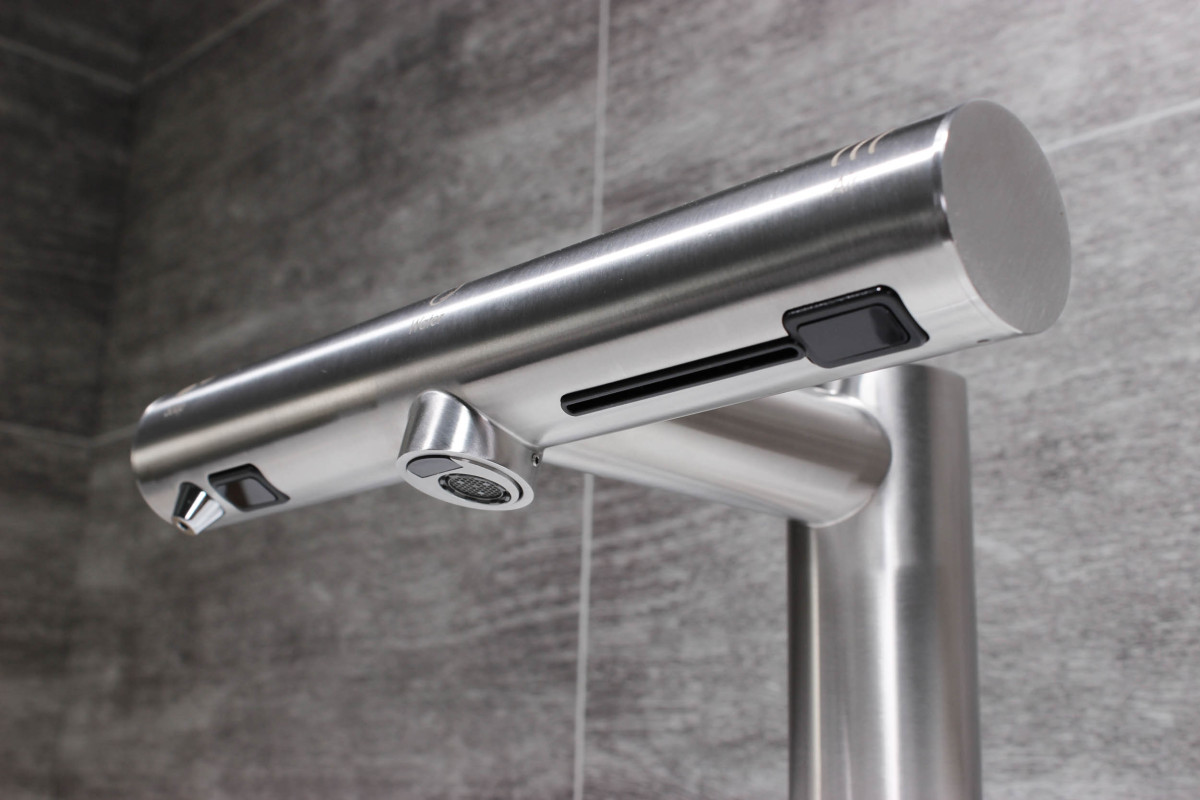 Jet Dryer AIRTAP 3v1 - kulatá Kartáčovaný nerez – Obrázok 3