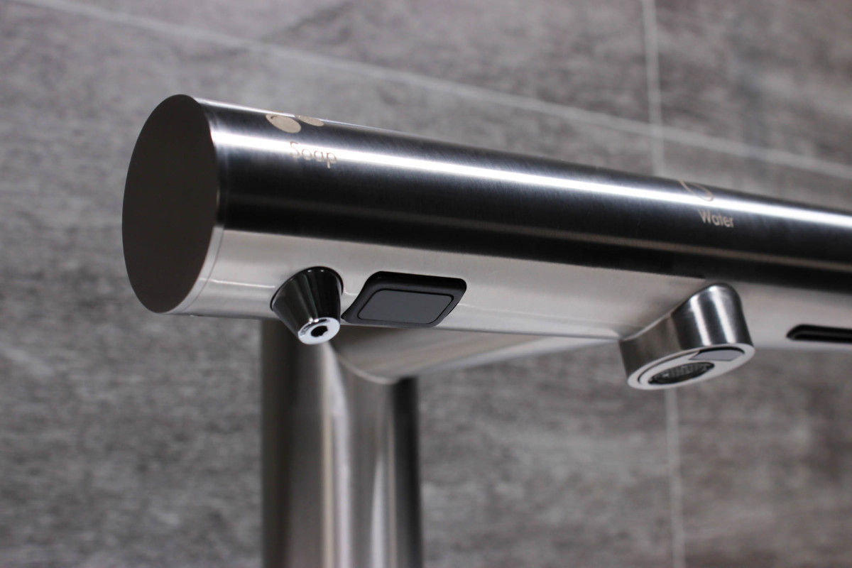 Jet Dryer AIRTAP 3v1 - kulatá Kartáčovaný nerez – Obrázok 11