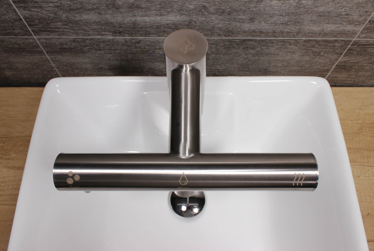 Jet Dryer AIRTAP 3v1 - kulatá Kartáčovaný nerez – Obrázok 20