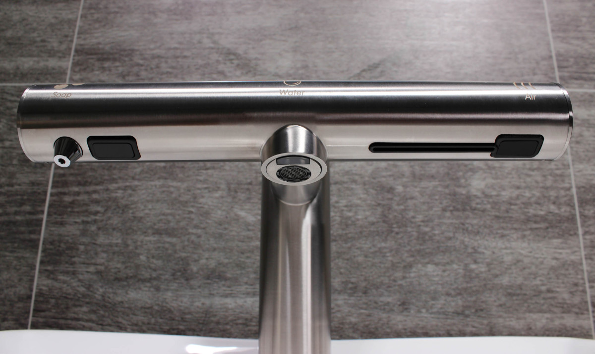 Jet Dryer AIRTAP 3v1 - kulatá Kartáčovaný nerez – Obrázok 56