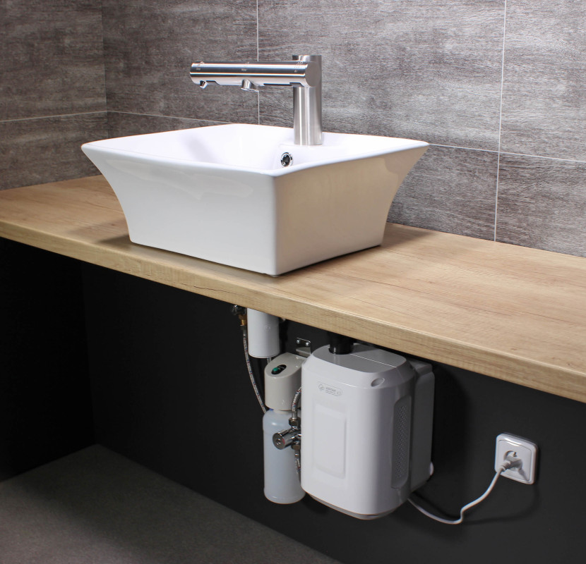 Jet Dryer AIRTAP 3v1 - kulatá Kartáčovaný nerez – Obrázok 24