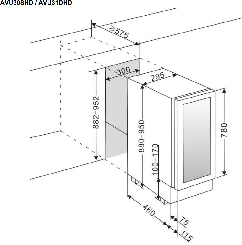 Vinotéka AVU30SHD – Obrázok 7
