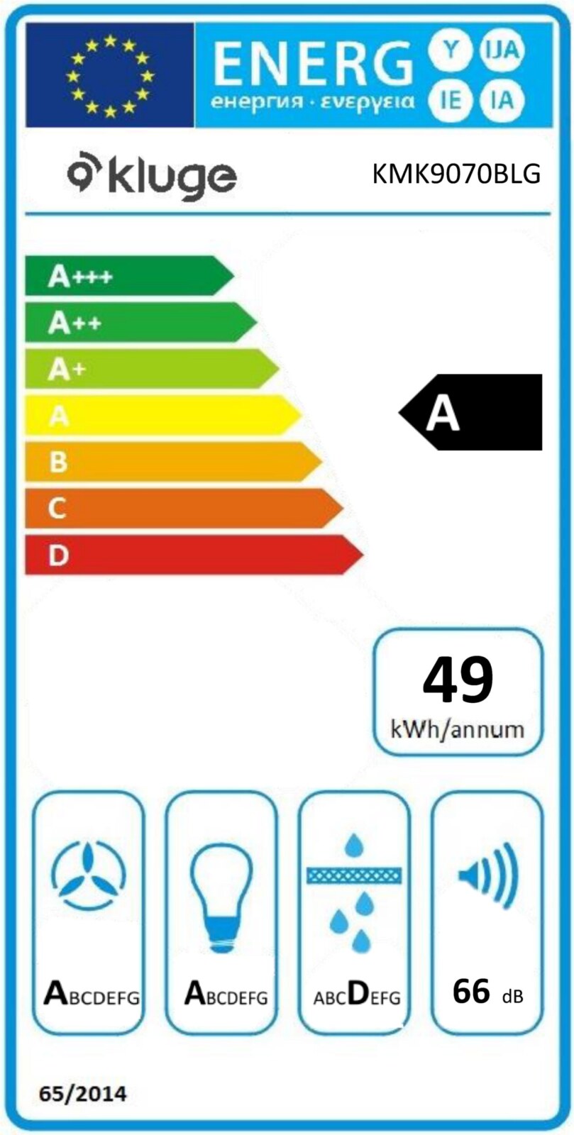 ODSAVAČ KOMÍNOVÝ KMK9070BLG – Obrázok 8