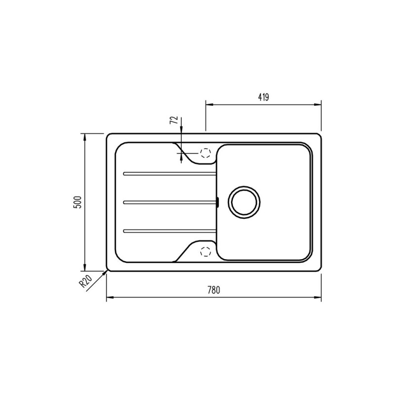 SIMPLA 45 S-TG 1B 1D MB – Obrázok 2