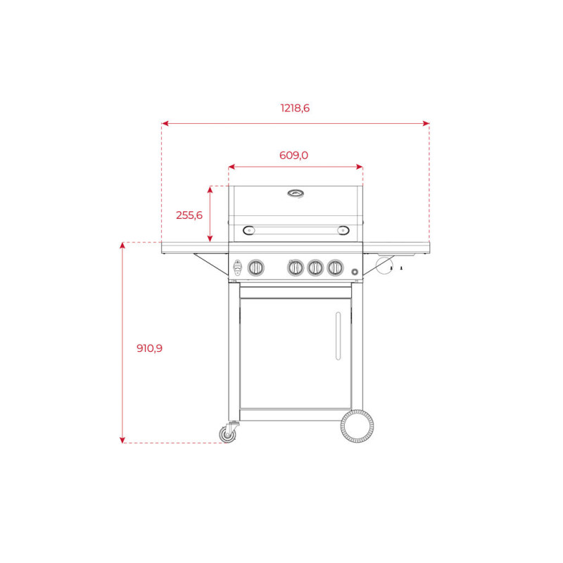 T-BBQ 3100 G – Obrázok 8