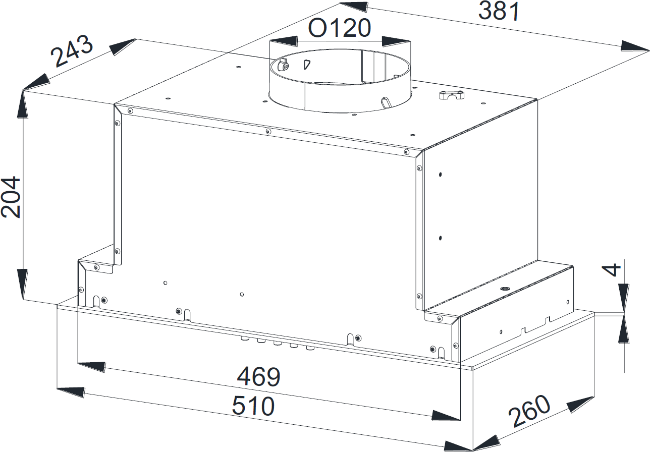 ODSAVAČ KMV6700BLG – Obrázok 6