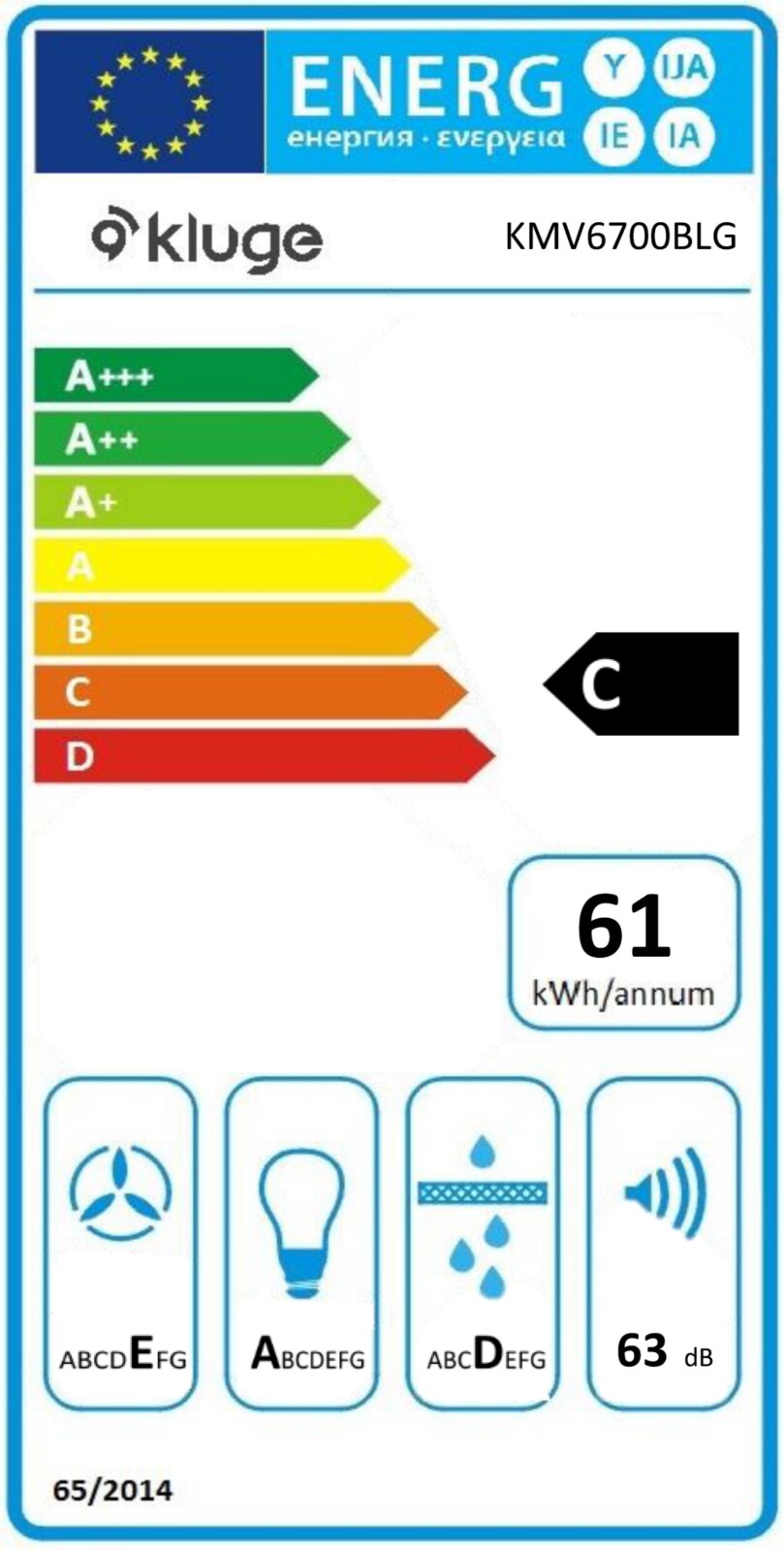 ODSAVAČ KMV6700BLG – Obrázok 7