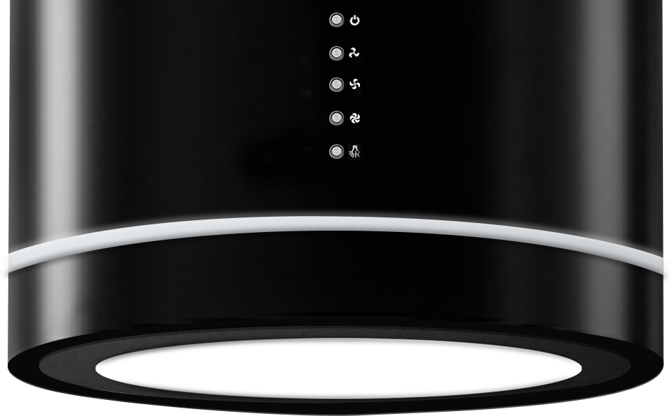 ODSÁVAČ OSTROVČEKOVÝ KLI3800BL – Obrázok 2