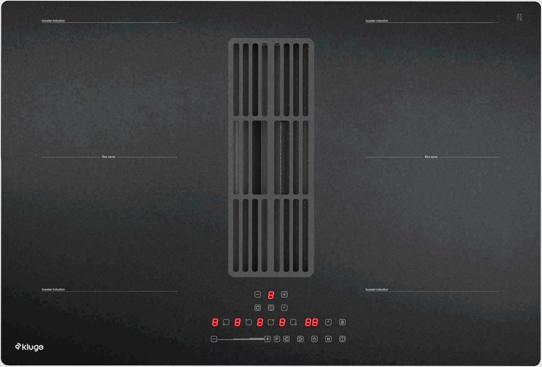 Doska indukčná s integrovaným odsávačom KHI8000B