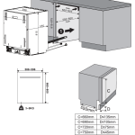 Umývačka vstavaná KVD6110P – Obrázok 5