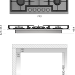 Plynová varná doska KPG7520BG – Obrázok 6