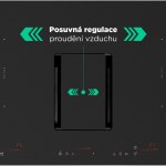Indukčná doska s integrovaným odsávačom pár CDB8303M WizardMatte 83