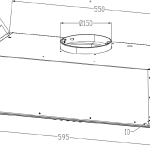 Odsávač plne vstavaný KLV5201B – Obrázok 3