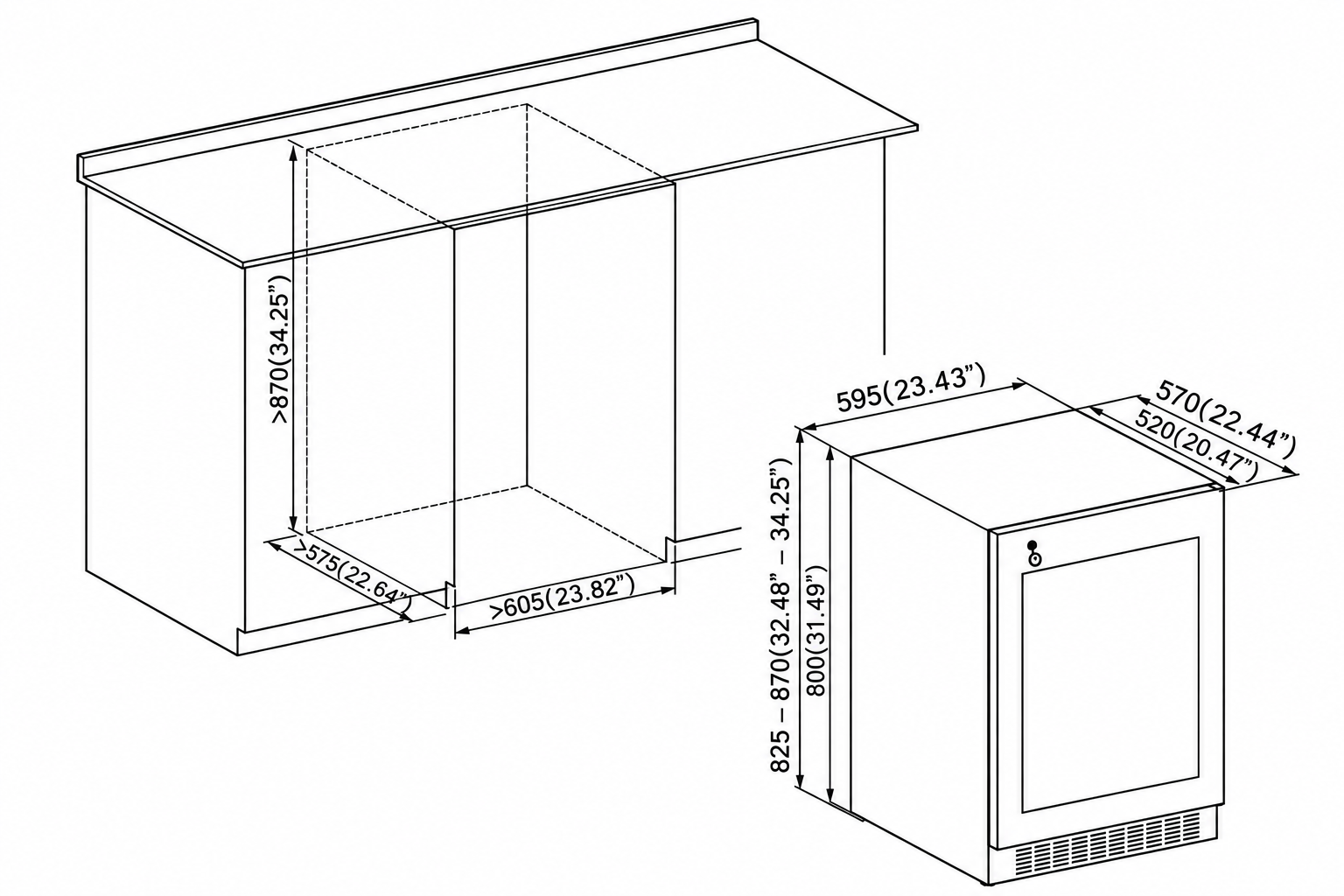 Vinotéka KCW4603B – Obrázok 5